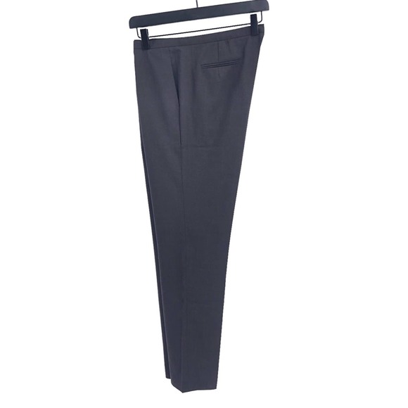 Jil Sander Womens Size 8 Professional Dark Grey Wool Trouser Pants Made in Italy - Picture 6 of 7